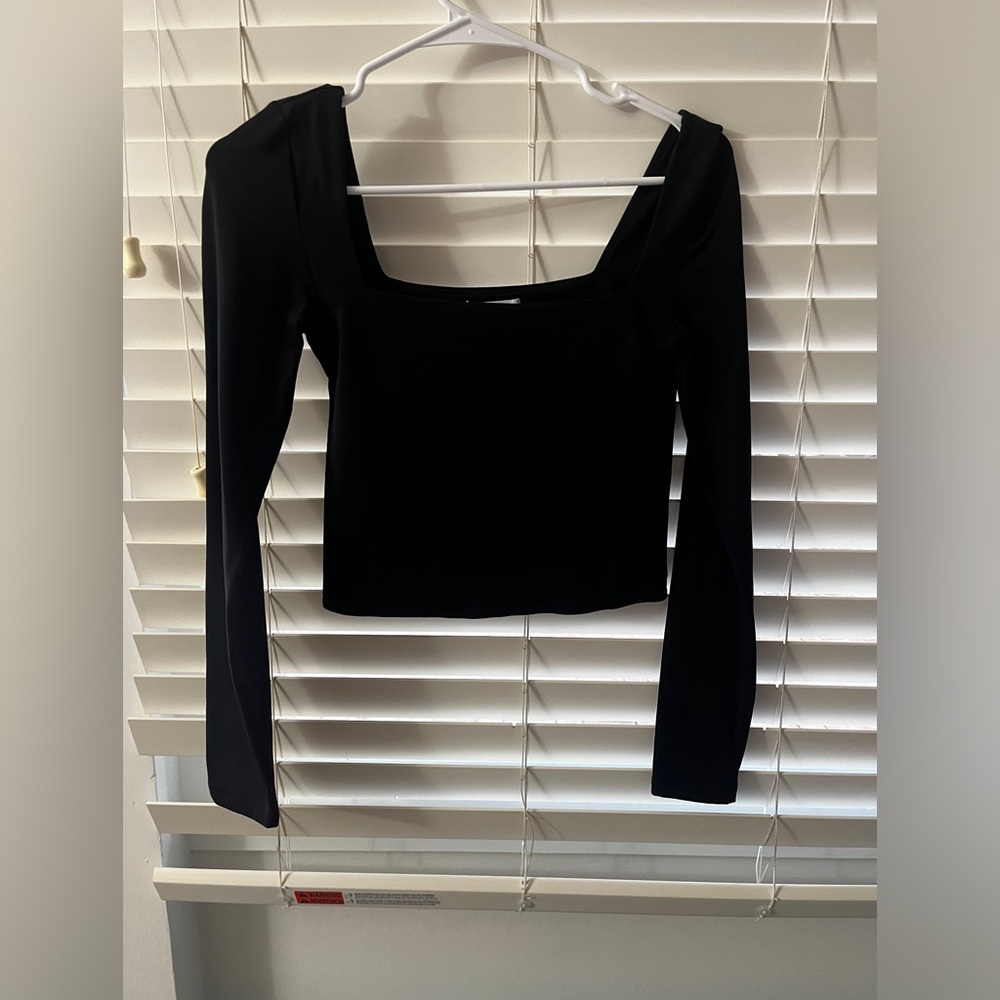 Aritzia square neck long sleeve
